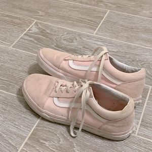 pink old skool vans 💐